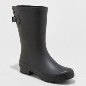 a new day Vicki Mid Calf Rain Boots NWT